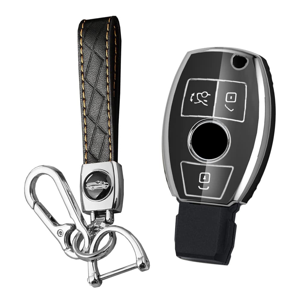KUNIO Key Case Suitable for Mercedes A B C E S G Class GLC CLE GLB CLA