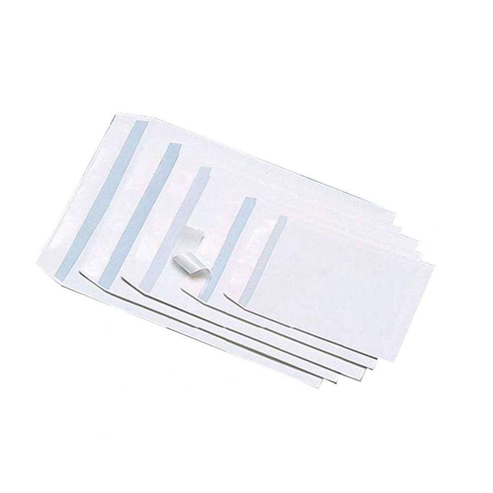 Buste a sacco internografate formato 23x33, bianche, conf. 500