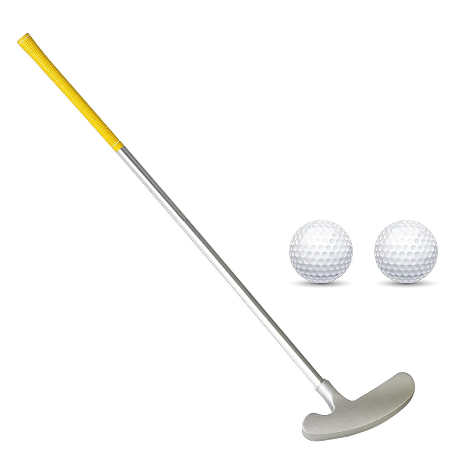 Golf Putter Golf Putters for Mens Right/Left Handed Mini Golf Club Putt Putt Golf Set-2 Golf Ball Game Training/Practice/Disc Golf Pong Games/Putting