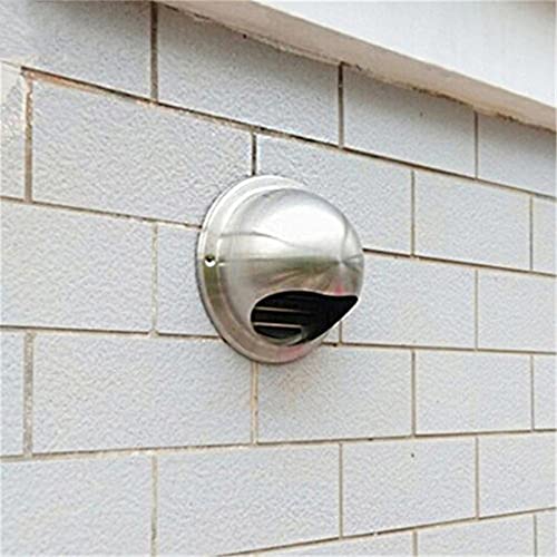 Rejilla de ventilación de acero inoxidable para pared y techo, cubierta de salida de conducto de aire para ventilación y calefacción miniatura 2