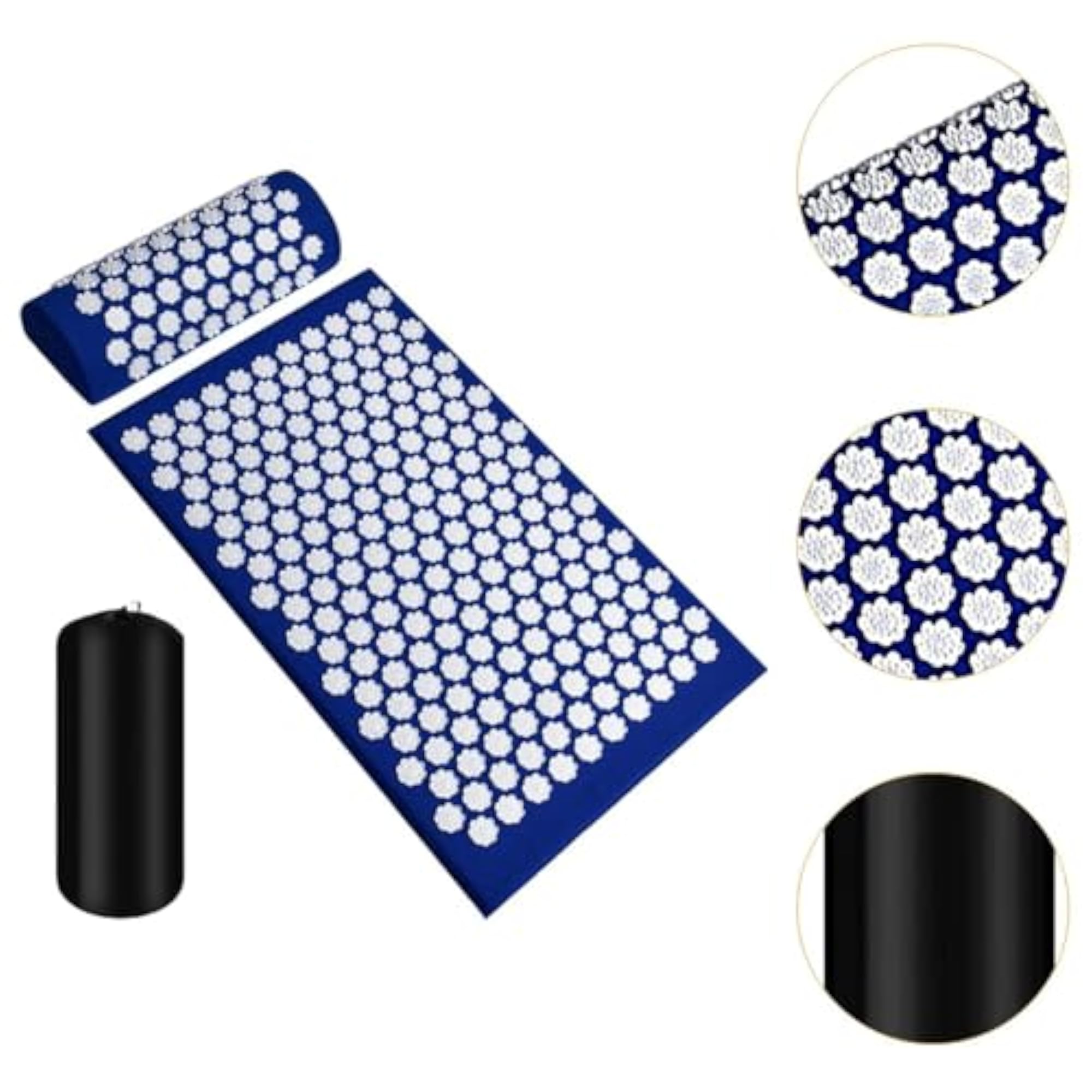 Portable Acupressure Mat for Back and Shoulder Massage