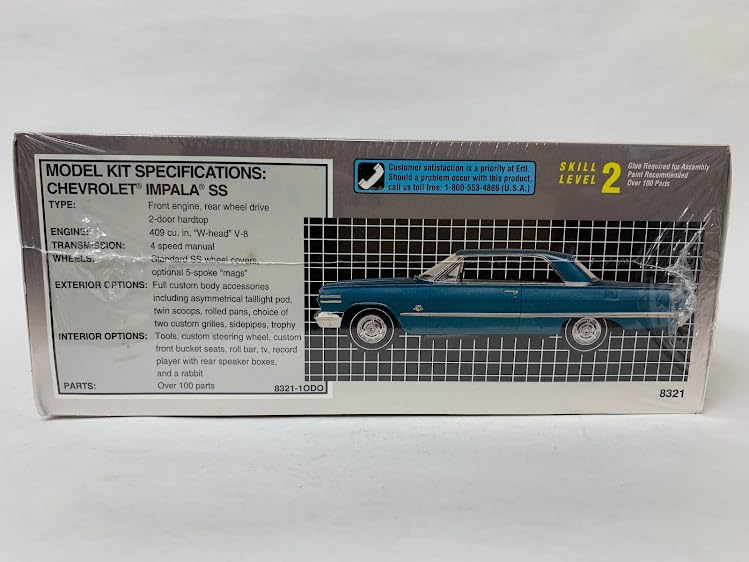 Amazon.co.jp: amt 63 インパラ SS Big Block 409 1/25 Rat Hot Rod