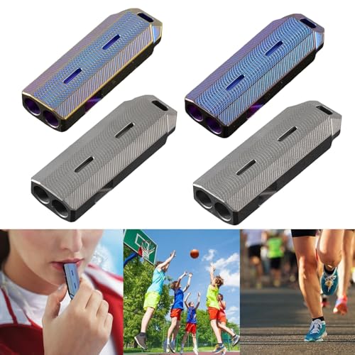 Sifflet portable en alliage métallique finition durable pour la survie