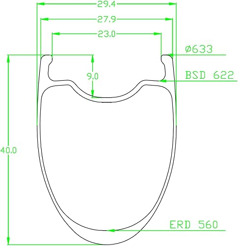Miniatura 2 de ICAN AERO(Plus) Disco de 1.575 in1.969 in 47.80 oz48.75 oz49.38 oz50.44 oz Carbon Road Bike Wheelset 700C Freno de disco 0.722 in0.906 in Ancho