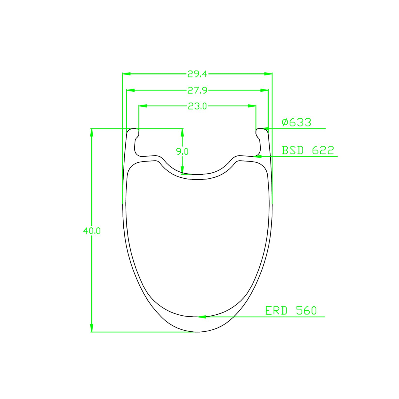 HARO Legend Wheel 29’’ Front Black