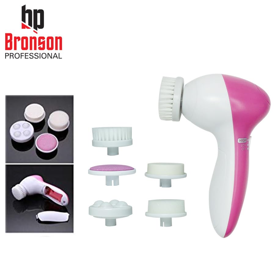 Bronson Professional 5 In 1 Body And Face Compact Beauty Care Massage And Exfoliation Tool Bronson Professional 5 In 1 Body And Face Compact Beauty Care Massage And Exfoliation Tool