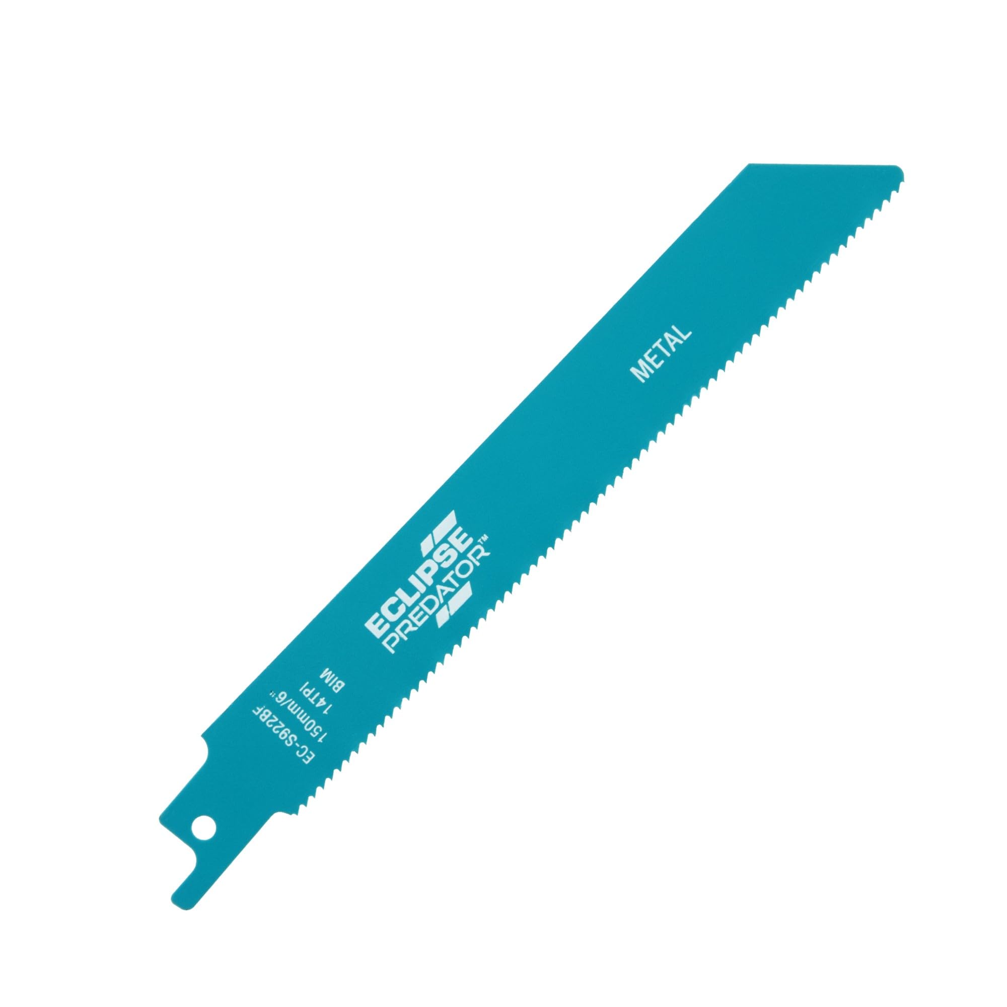 Eclipse Professional Tools EC-S922BF Predator Bi-Metal 150mm x 14TPI Reciprocating Saw Blades for Cutting Metal (Pack of 5)