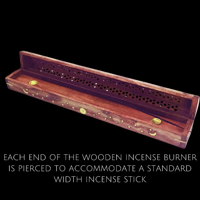 Amazon.com: 19” Long Dual Incense Holder for Sticks & Cones, Large