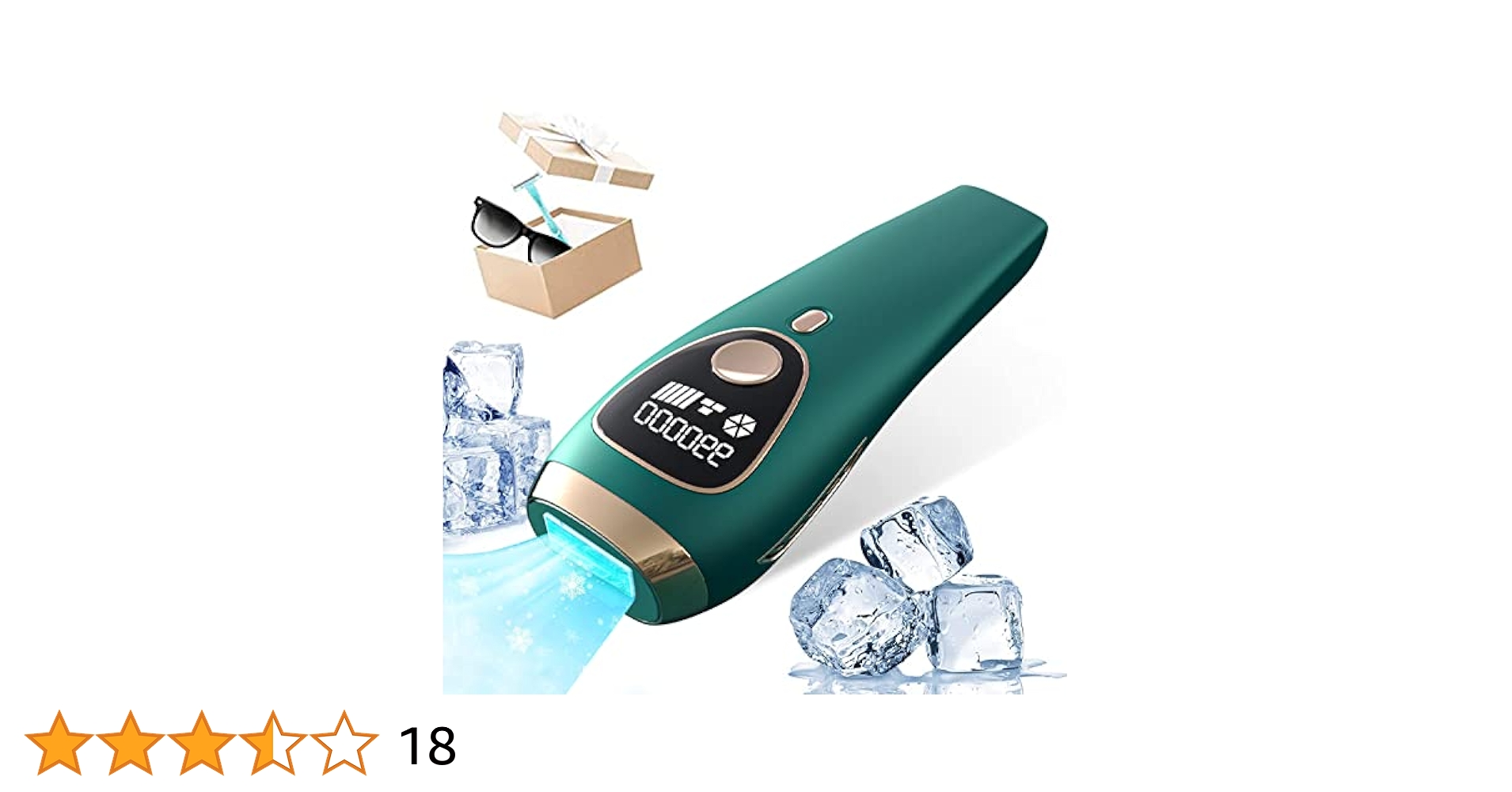 Amazon | 【2023年発売 脱毛器 サファイア冷感脱毛器光脱毛器