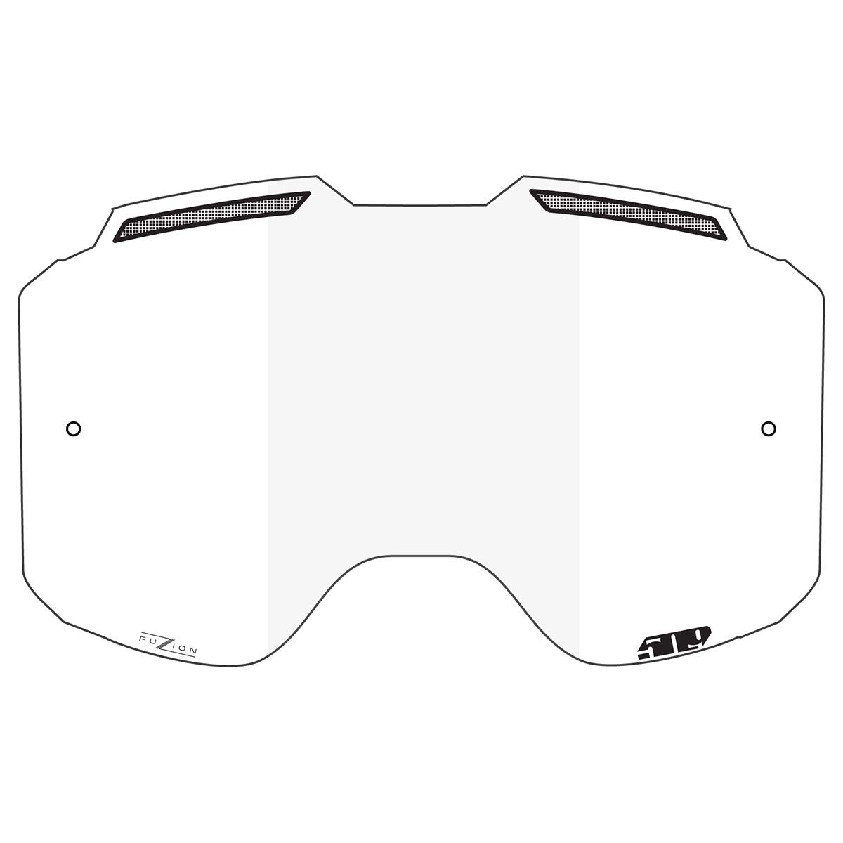 509 Sinister MX6 Fuzion Flow lens - Clear