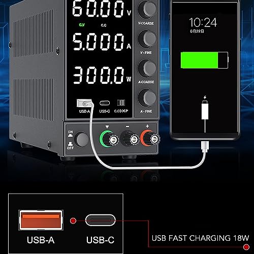 Alimentatore Regolato a Commutazione Regolabile da...