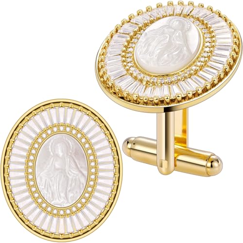 Gemelos para Hombre HAWSON con Cristal y Acabado Dorado miniatura 1