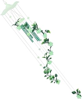 OSALADI Sinos De Vento Luminosos Decoração Japandi Decorações Ao Ar Livre Sinos De Vento Ao Ar Livre 1Pc Carrilhão De Vento Decorativo Sinos De Vento Caseiros Pingente De Vento Varanda De