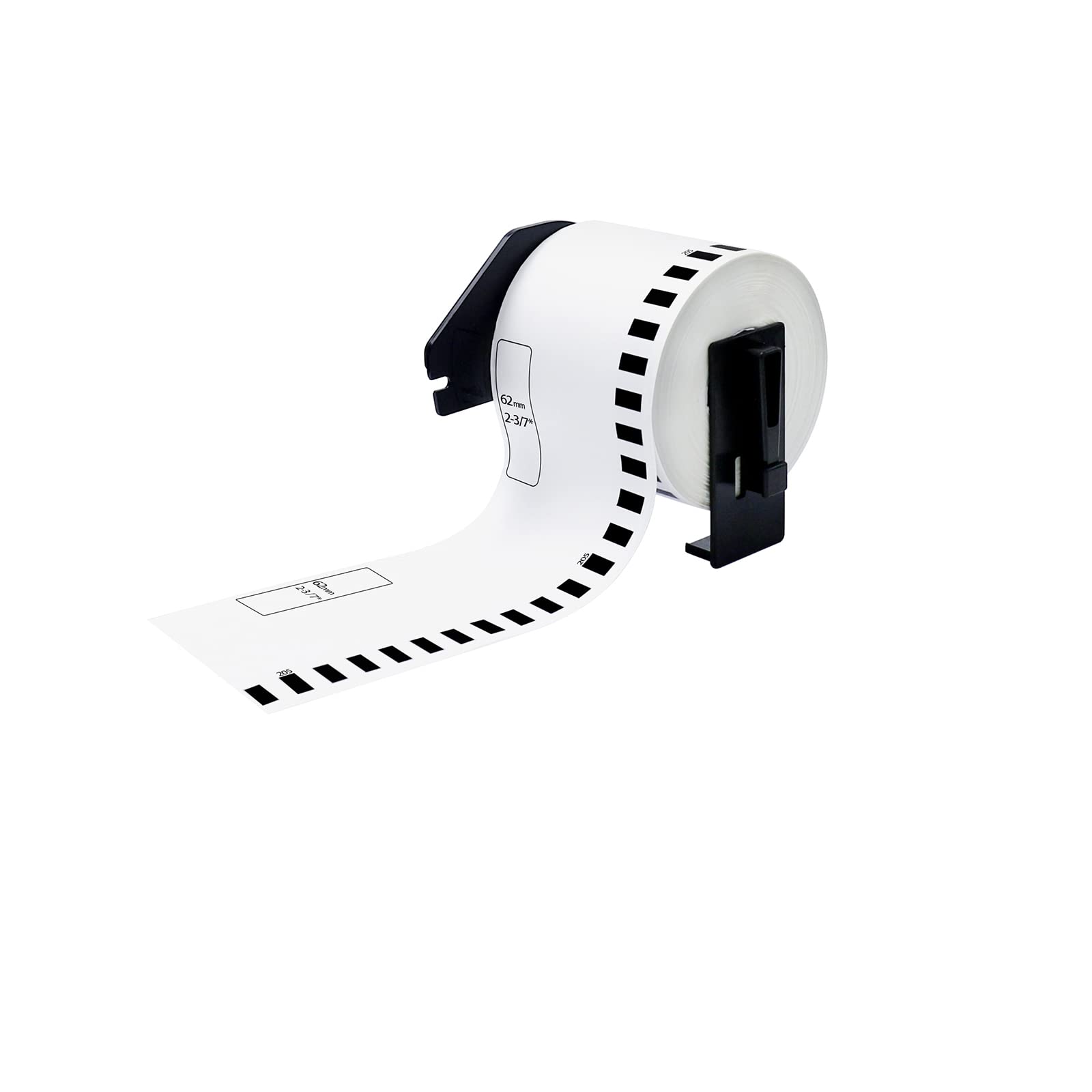 Top Fresh 20 Rollen Kompatibel DK22205 62mm x 30.48m Endlosetiketten Ersatz für DK-22205,Kompatibel für QL-500/QL-550/QL-570/QL-580N/QL-650TD/QL-700/QL-710W/QL-800/QL-810W/QL-1050/QL-1060N/QL-1100