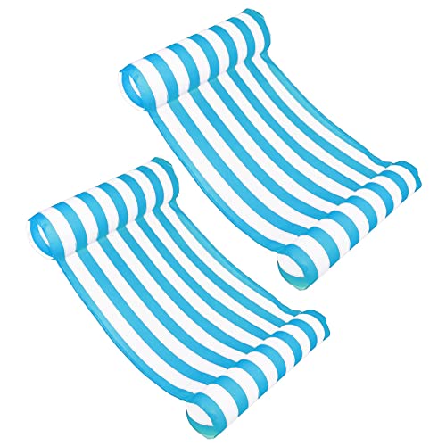 Swimline Premium Swimming Pool Floating Water Hammock Lounge Chair (2 Pack)