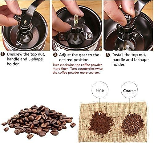młynek do kawy Ręczny młynek do przypraw do pieprzu Espresso Ceramiczny młynek do ziaren kawy Interesting