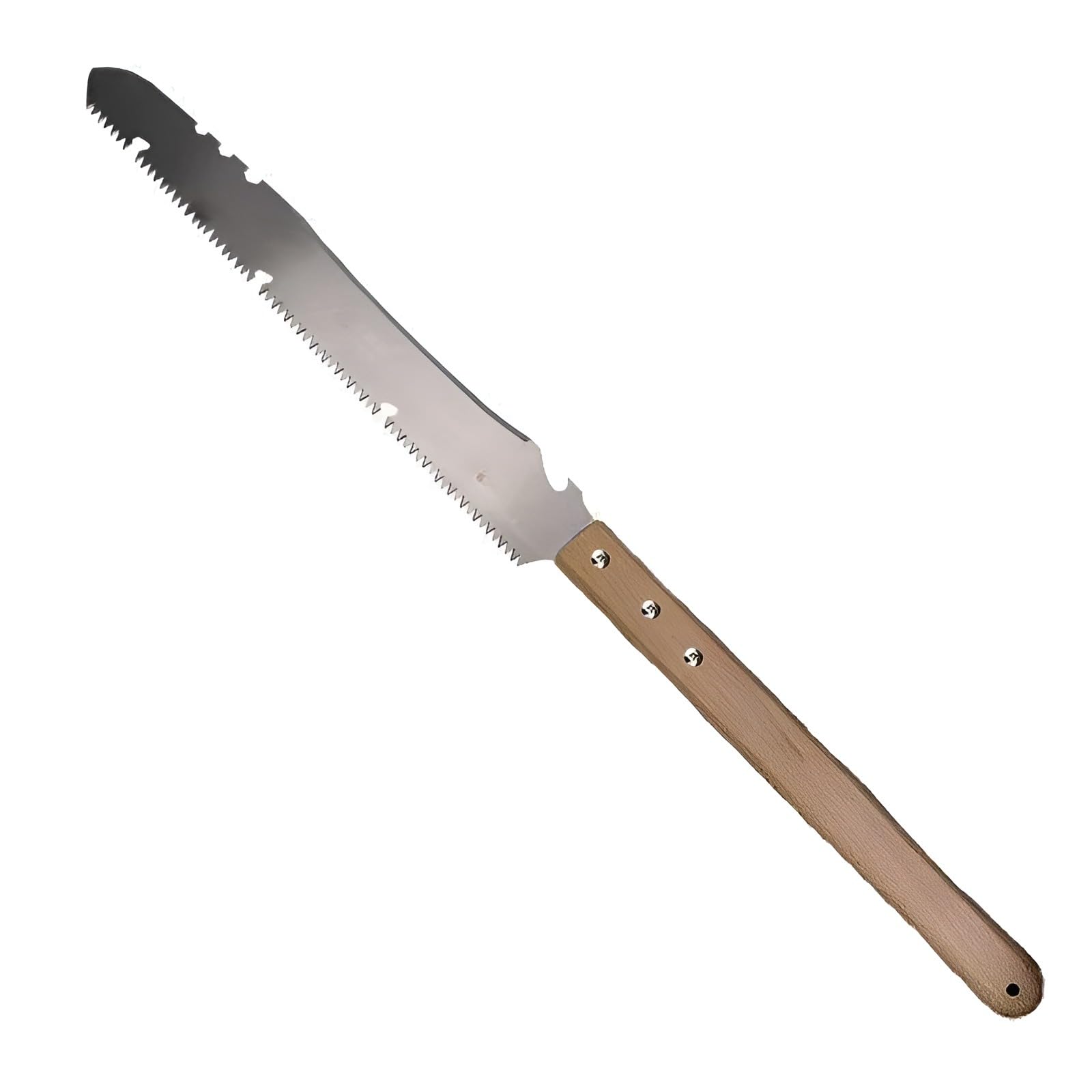 Starrycoo Double Edge Saw, Multi-functional Gardening Tool, Garden Knife, Mountain Horn, Garden Tool, Scoop, SK95 Steel, Ultra Hardness, High Branch Cutting Saw Weight Aluminum Handle, For Outdoors : 