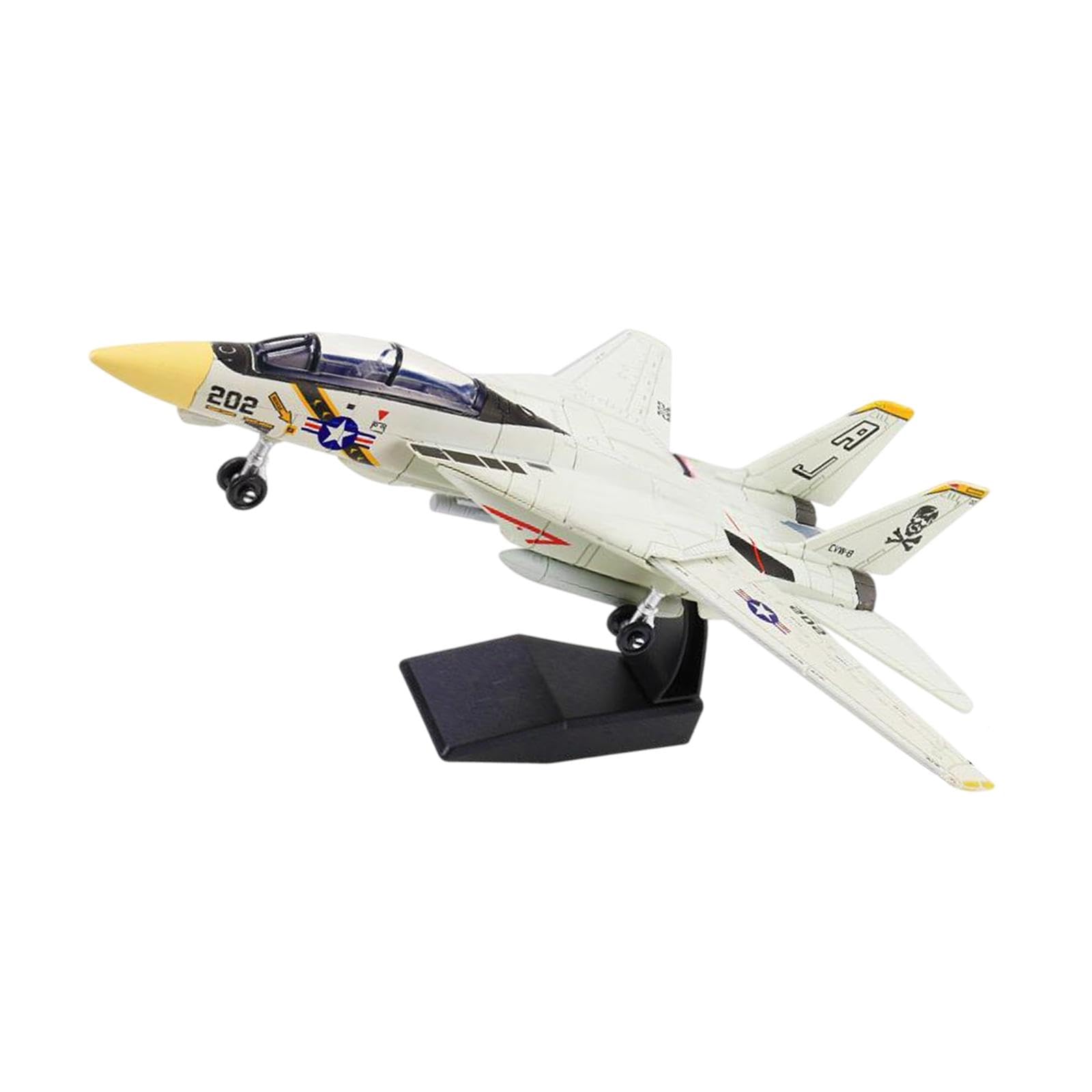 CALANDIS™ DIY F14 Fighter Jet Airplane embly Blocks Lightweight Aeroplane Miniature-image-3