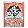 Mazheny Tarot wandtapijt de maan de ster en de zon tapijt middeleeuwse Europa waarzeggerij Tapestry muur opknoping…