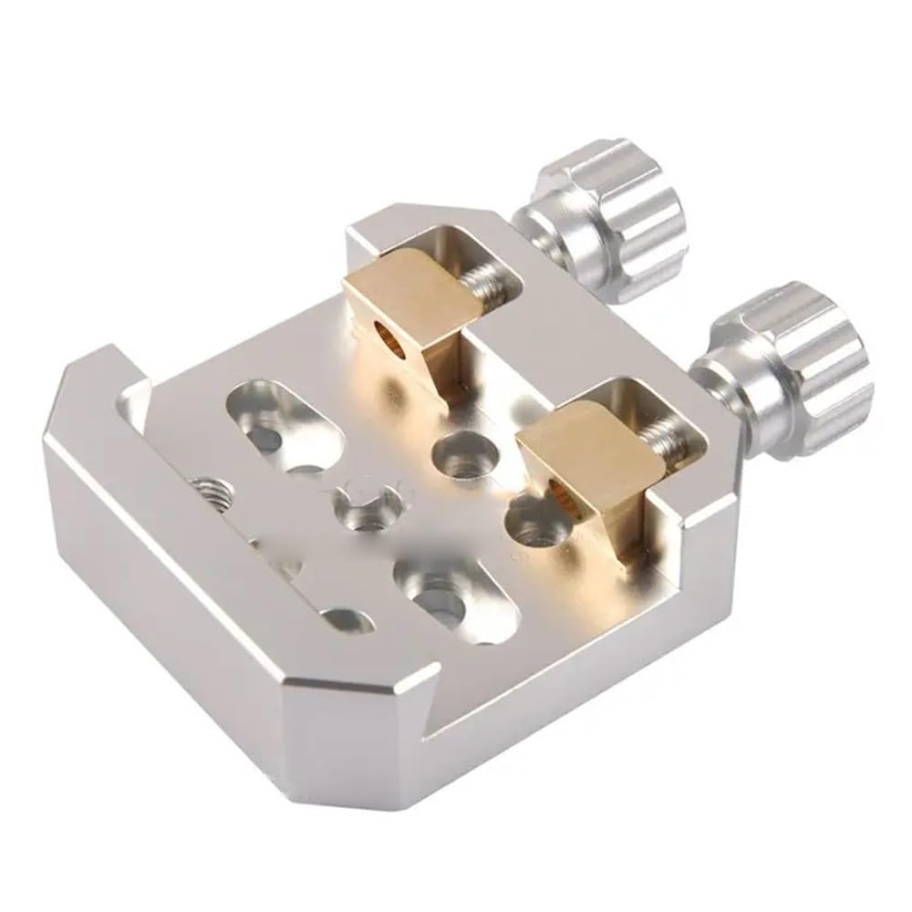 Abrazadera de cola de milano S7947 con 2 tornillos de latón para accesorios de telescopios 4