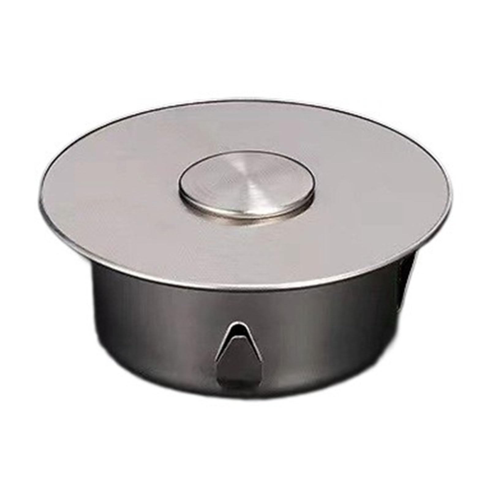 Clog Easy Sink Drain Stopper Steel Not Cover Drain Cap for Various PVC Pipe Size Hassle Setups PVC Pipe Not Clog Cap