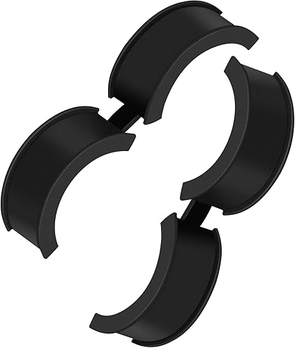 Miniatura 6 de 16 juntas de goma para manillar de bicicleta, 31.8 a 22.225.4, junta de goma antideslizante duradera para bicicletas de montaña, adaptador de junta