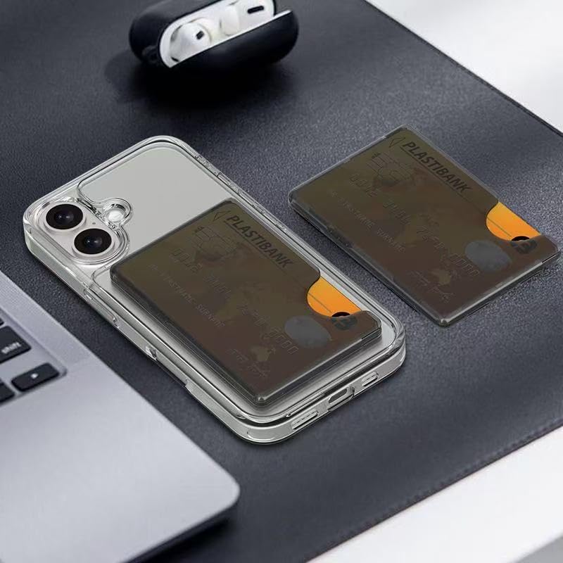 Amazon.co.jp: [JIAZAWA] iPhone用 MagSafe対応 カードケース, クリア