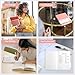 CAGIE Pink Journal Notebook for Women, 320 Pages College Ruled Notebook, 100 Gsm Paper Thick Lined Journal, A5 Hardcover Leather Journals for Writing, 5.7x8.3 In