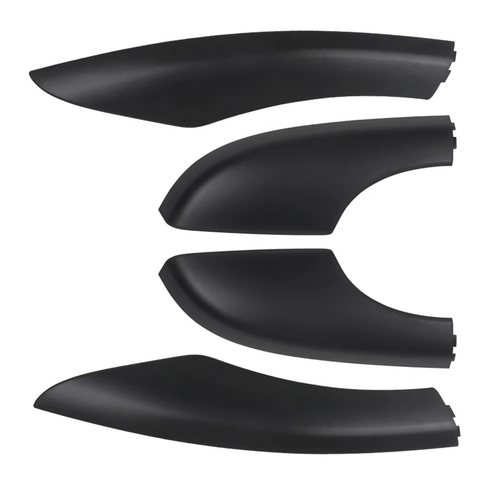 Barre de toit Skoda Yeti couvercle de galerie pour rail de bagages SUV coque 4pcs - 8