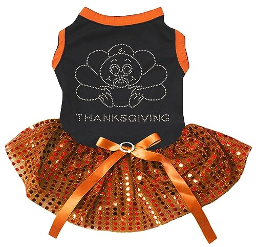 Robe pour chien avec strass vêtement chic petit chien XS - 2