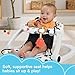 Fisher-Price Portable Baby Chair, Cute Cow Sit-Me-Up Floor Seat with BPA-Free Teether & Clacker Newborn Developmental Toys (Amazon Exclusive)