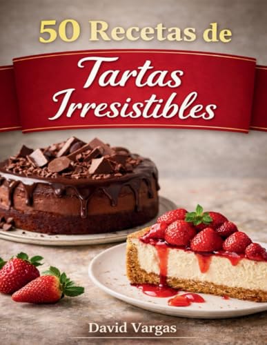 50 Recetas de Tartas Irresistibles: Ideas dulces para sorprender en cualquier ocasión