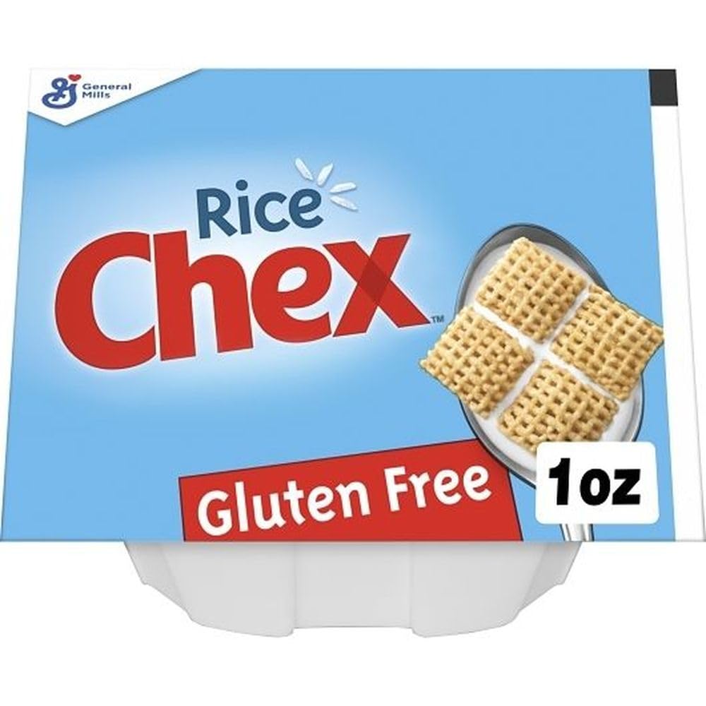 Rice Chex Cereal Bowl Pak by General Mills – 1.0 Ounce (Pack of 96), Pack of 96