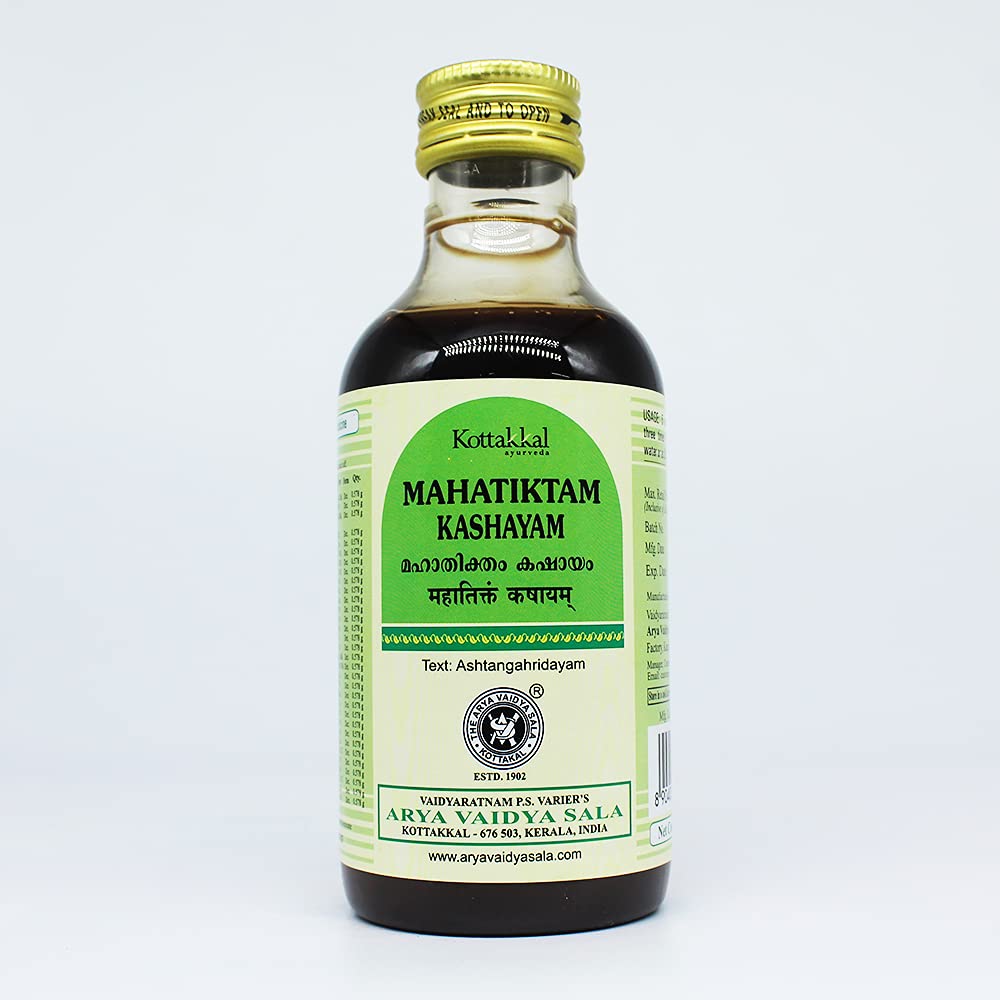 Mahatiktam Kashayam-200ML, (Pack Of 1), Of Arya Vaidya Sala Kottakkal (B09C8392SS) Amazon Price History, Amazon Price Tracker
