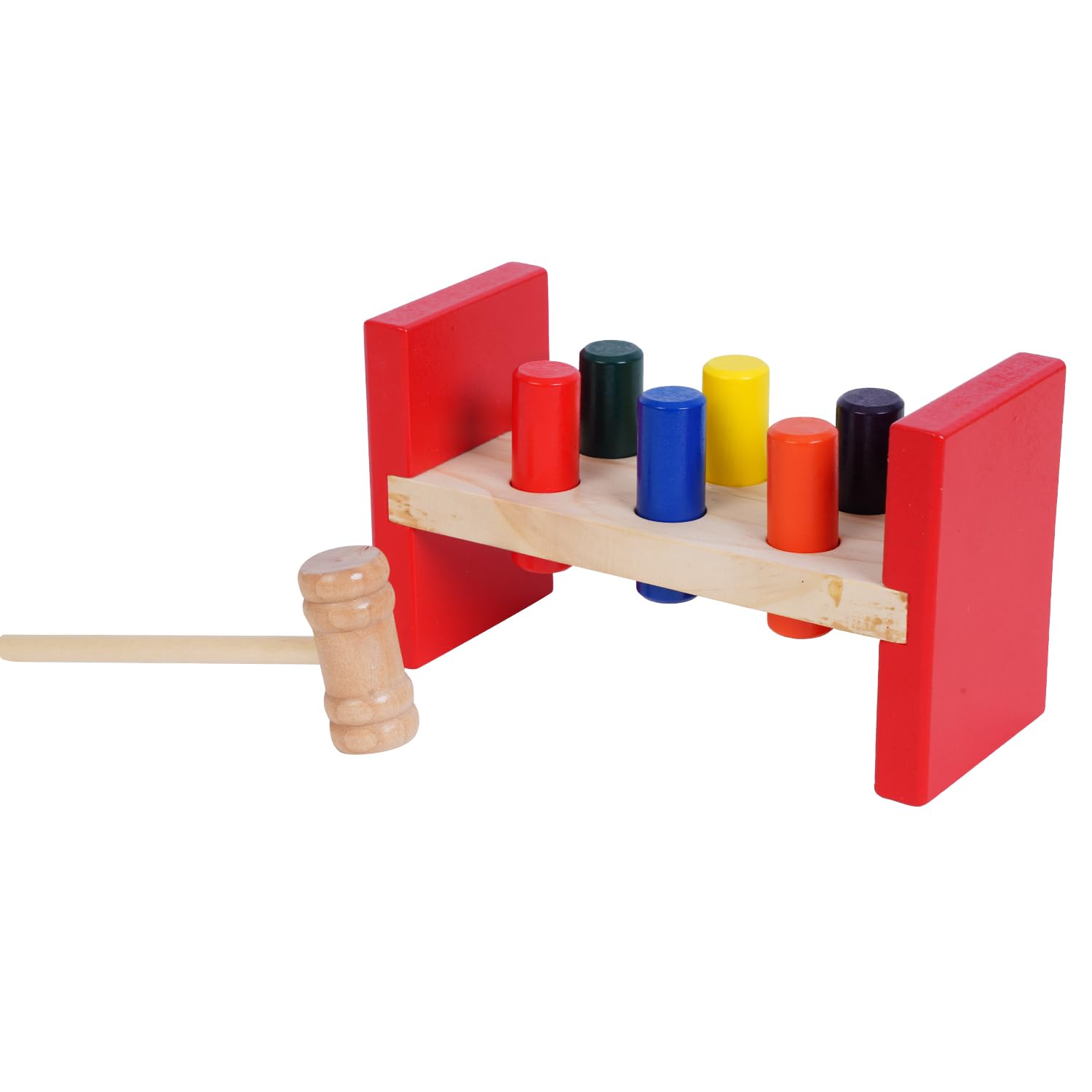 Wooden Pounding Toy for Toddlers, Colourful Balls and Hammer Toddler Activity Toys for Kids (3) (B0DF1S3DJR) Amazon Price History, Amazon Price Tracker