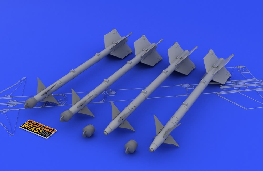 Eduard Brassin ED648029 1:48 AIM-9M/L Sidewinder