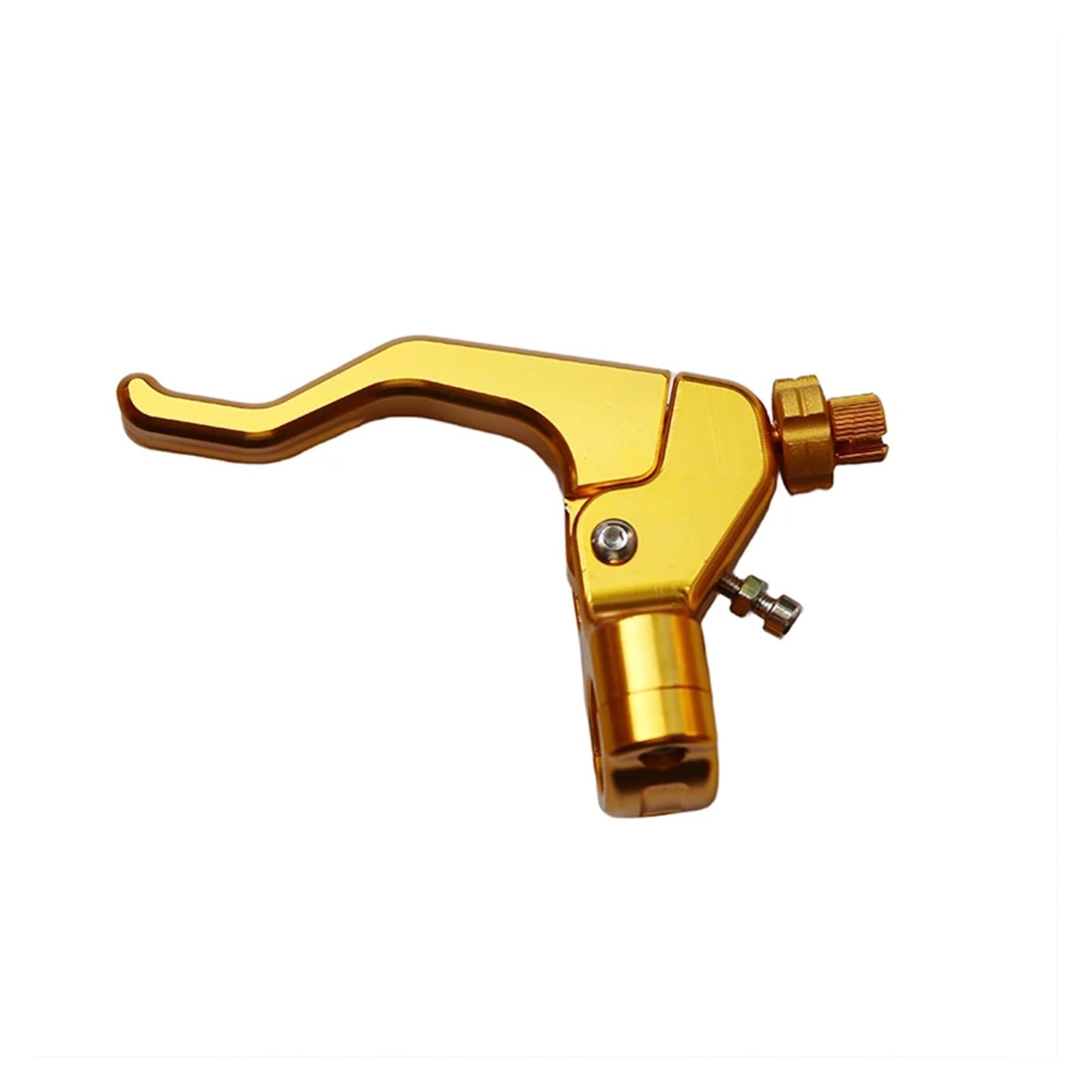 Baoquan Gold Motorbike Clutch Lever Cnc Short Stunt Clutch Lever Perch Assembly 7/8" 22Mm Handlebar For Fit For Dirt For Pit Bike(Gold)