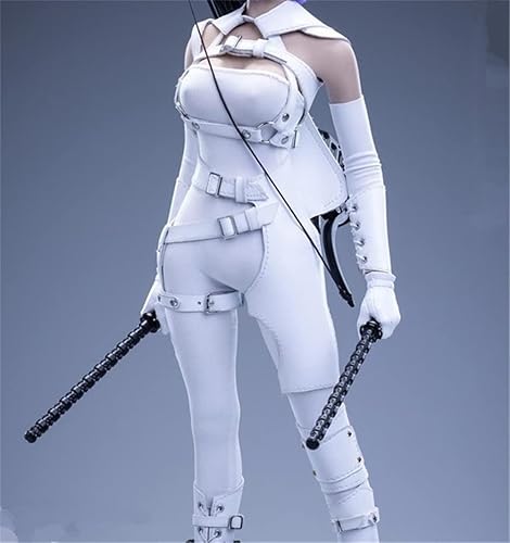 Miniatura 3 de Ropa femenina a escala 16, medias blancas para figura de acción Phicen TBLeague JO de 12 pulgadas