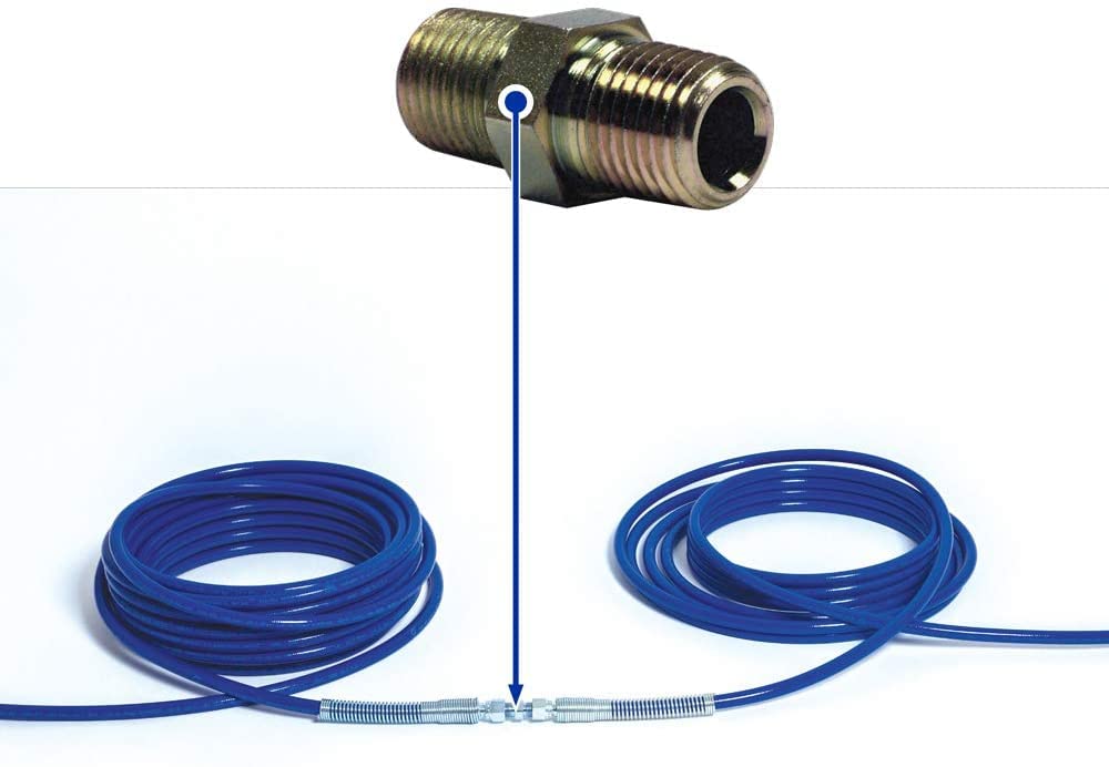 Graco 156971 1/4-M x 1/4-M, M/F Hose Coupler Nipple