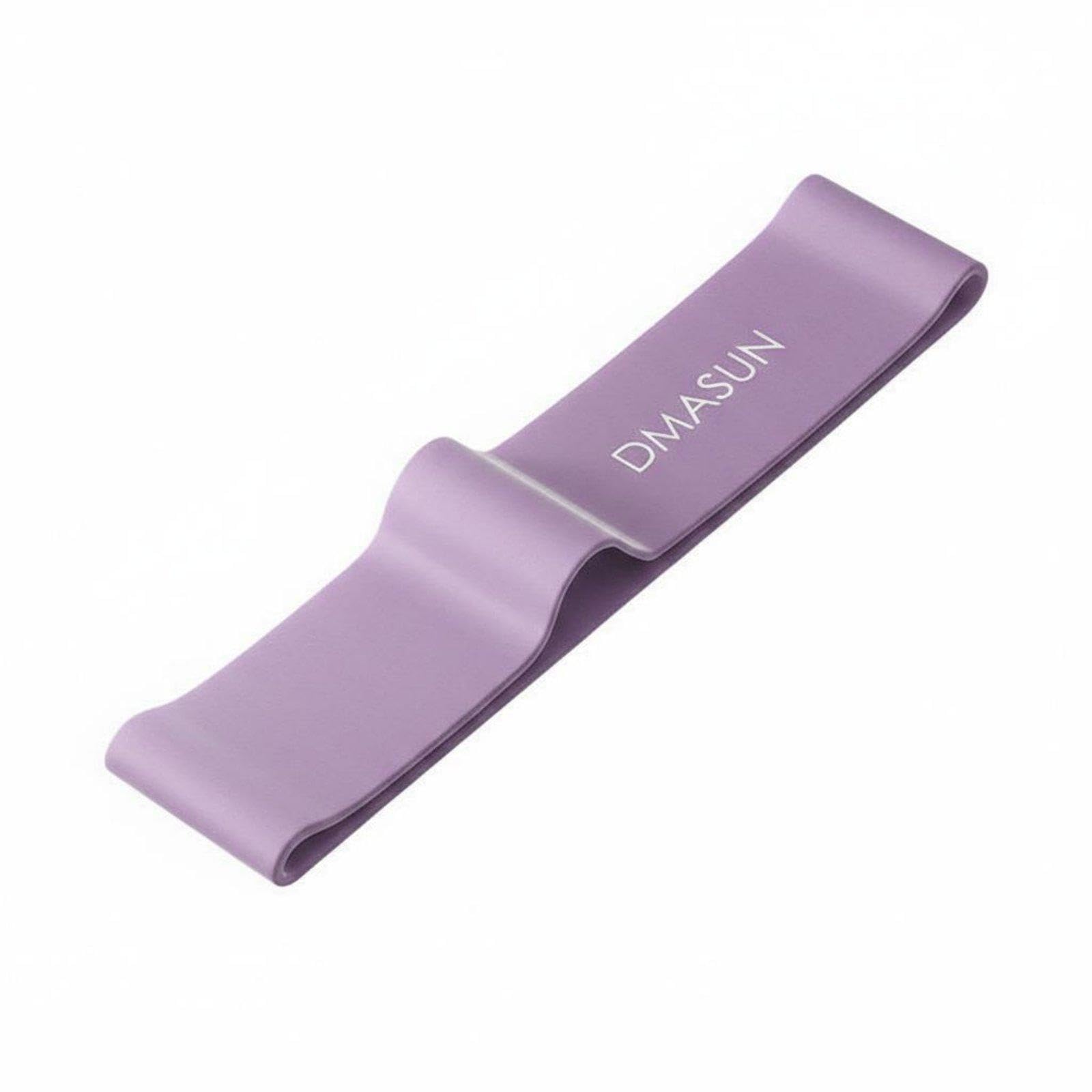 Ankle Recovery Loop High Physical Exercise Loop Sturdy Latex Leg Muscle Training Band for Patients, Athletes, Home, Gym, Mindful Stretching Purple 20LB-image-38