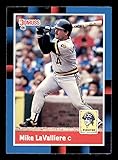 1988 Donruss #312 Mike Lavalliere Pittsburgh Pirates Official Baseball Card in Raw (EX or Better) Condition