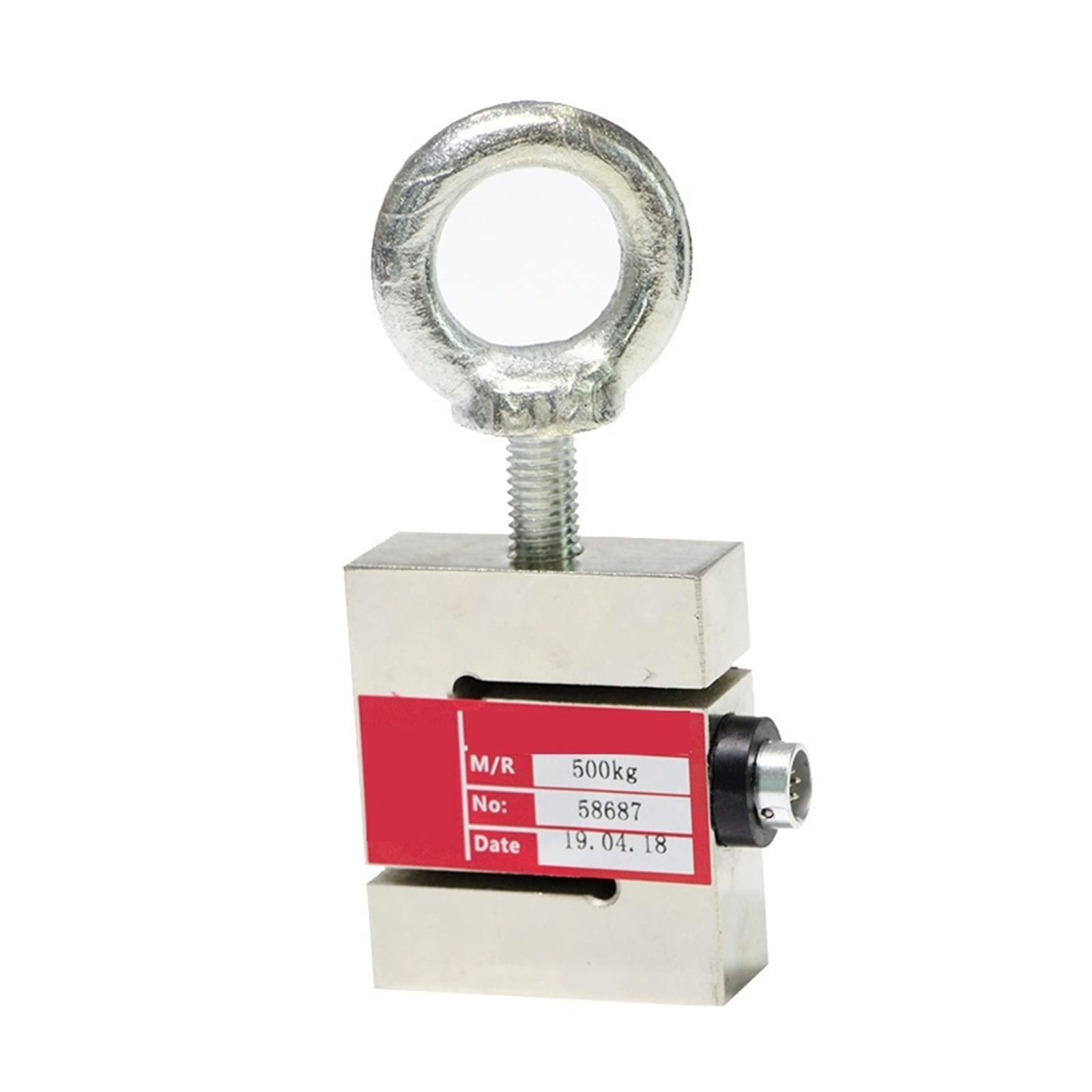 Indicador de Peso Sensores de celda carga tipo S fuerza presión tracción con material acero aleación cable Capacidad total 20-2000KG(20KG)
