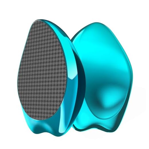 Lima Pies De Vidrio Nano AnjoCare 2en1, Removedor de Callos y Piel MuertaDura, Profesional Raspador Portátil para Piel Pies Agrietados, Pedicura erramienta de belleza para el cuidado de los pies(Azul)