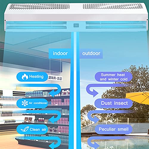 Luchtgordijn Luchtgordijn Machine Commerciële Mute, Deur Luchtgordijn Ventilator Ventilator Muurventilator Heavy Duty… - Image 3