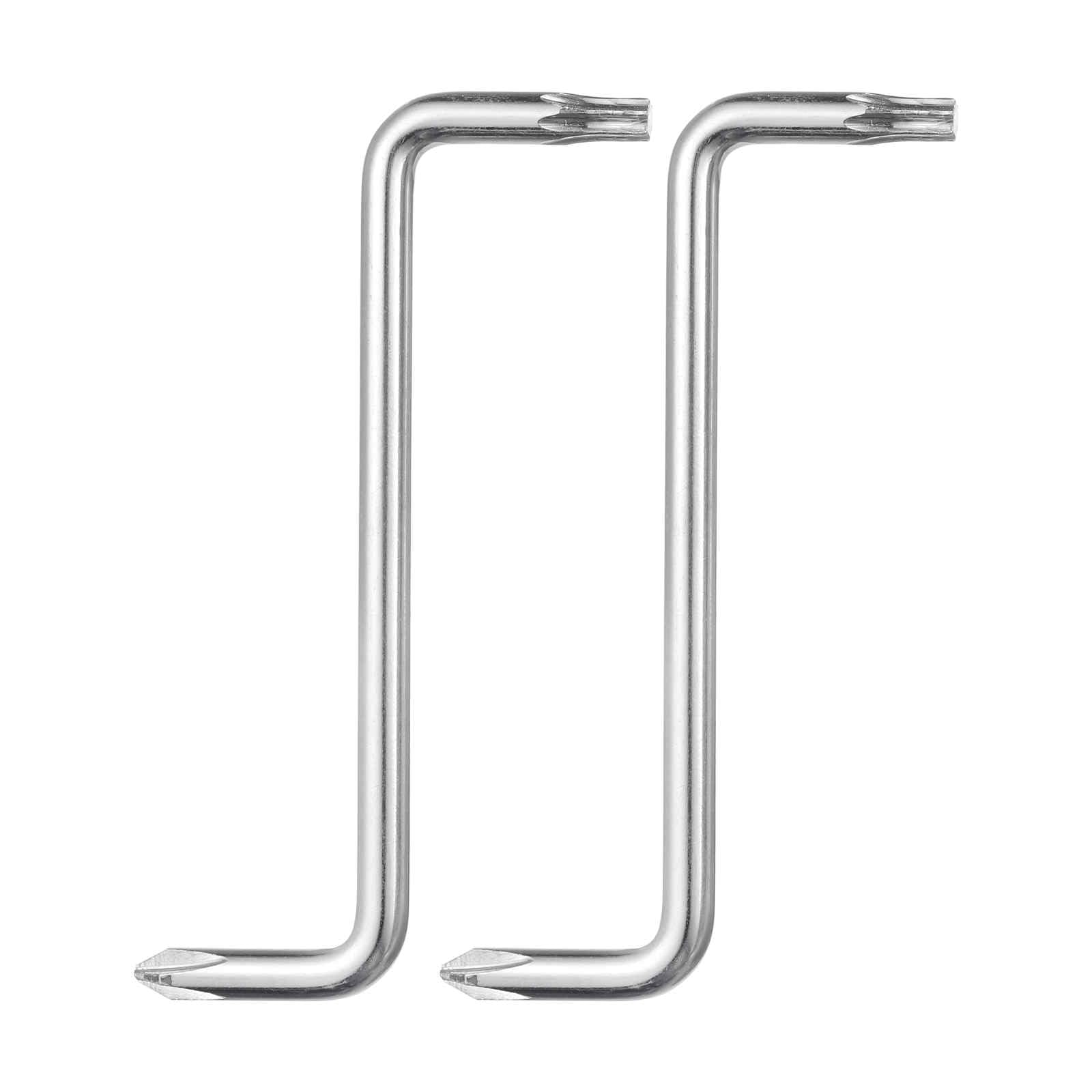 HARFINGTON 2pcs Offset Screwdriver PH2/T20 Phillips Torx Head Right Angle 90 Degree Screw Driver Double Ended Z-type Hand Tool for Home Appliance