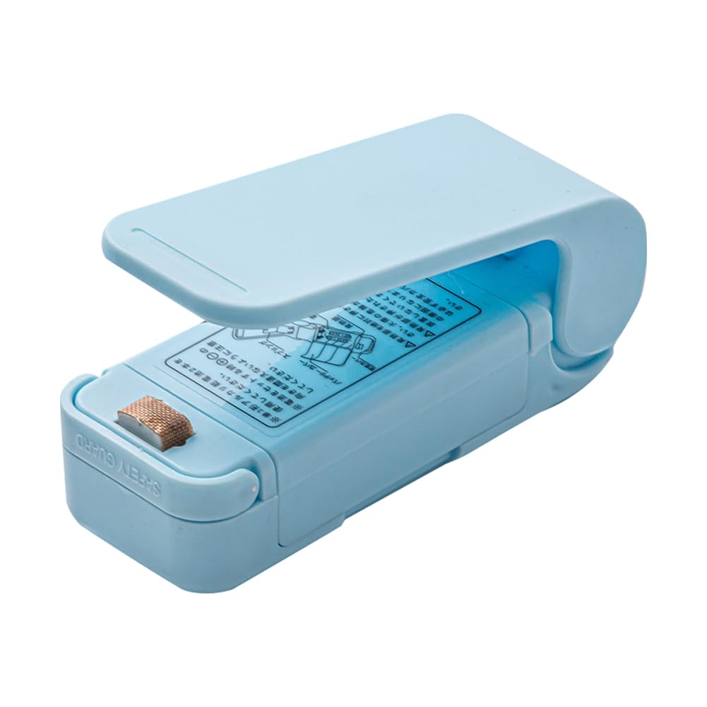 Fiorky Mini Bag Sealer, Portable Mini Heat Bag Sealing Machine Packaging Sealing Machine Clip Sealer Handheld Kitchen Gadgets for Plastic Bags Foods Storage, Snack Fruits Cookies Fresh