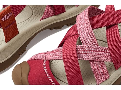 Sandalias mujer KEEN Whisper Lattice, evita golpes con su puntera cerrada 2
