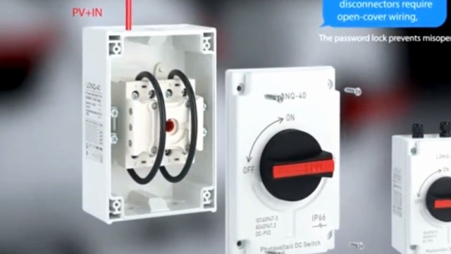 Jadeshay DC-Trennschalter 4P 1000V 32A – Zuverlässiger PV-Isolator Für Solaranlagen, Wohnmobile & Boote