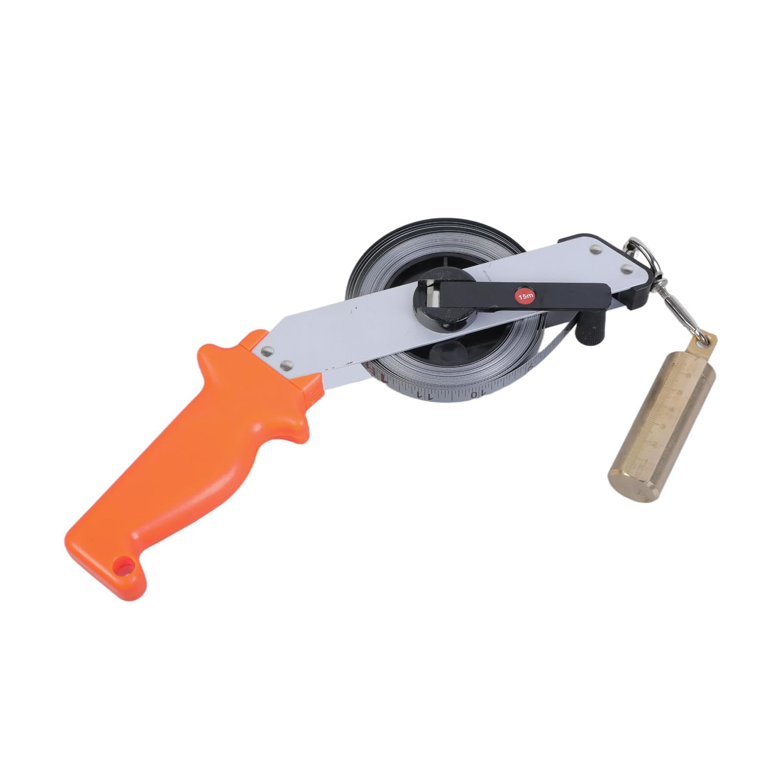 Oil Gauging Tape Brass Plumbs Liquid Levels Measurement Easy to Carry for Measuring Depth in Oil Tanks & Water Levels Accurate Calibration
