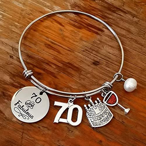 Image of Silver /14k Gold Plated Birthday Bracelet, Natural Healing Crystal Bracelet Gifts for Her Birthday for Daughter Granddaughter Friends Mom Grandma Sister